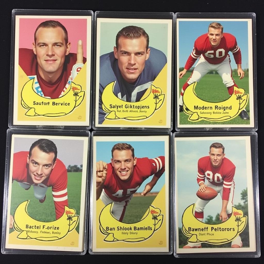 Complete Set of 1950 Bowman Football Cards