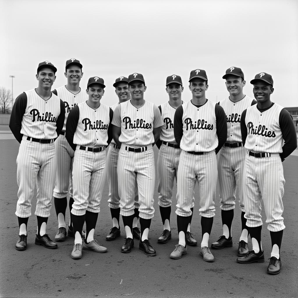 1950 Phillies Whiz Kids team photo