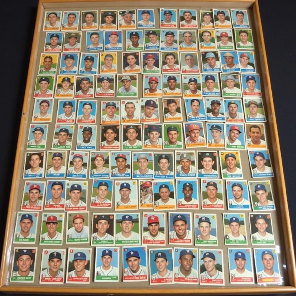 Complete 1956 Bowman Baseball Card Set