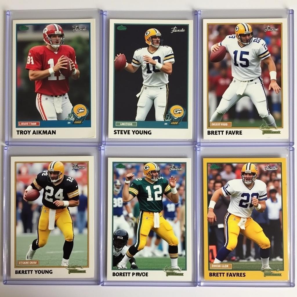 1992 Football Rookie Cards: Aikman, Young, Favre