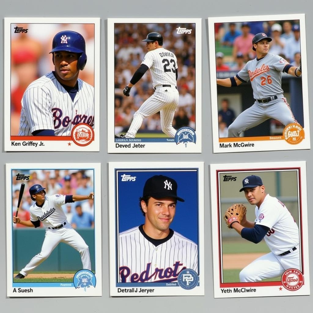 1999 Topps Baseball Star Player Cards