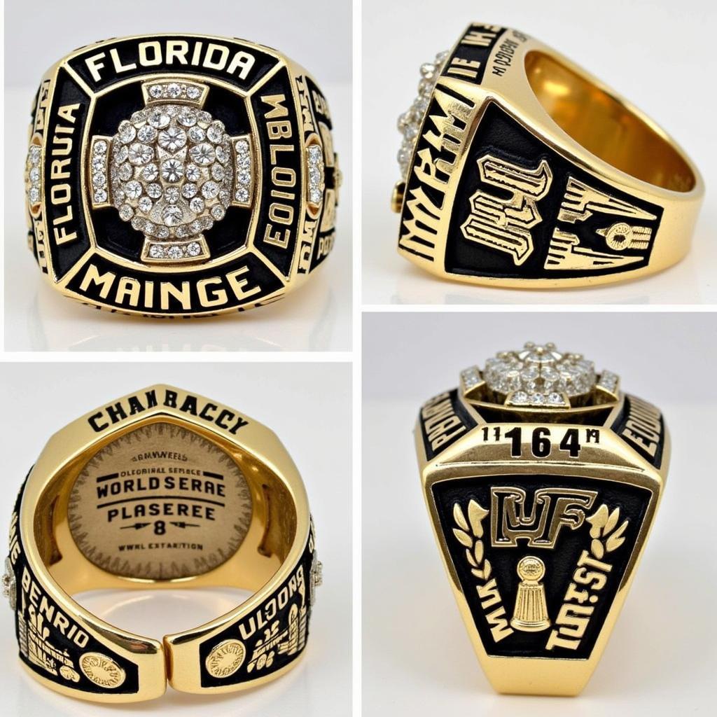 2003 Florida Marlins World Series Ring Details