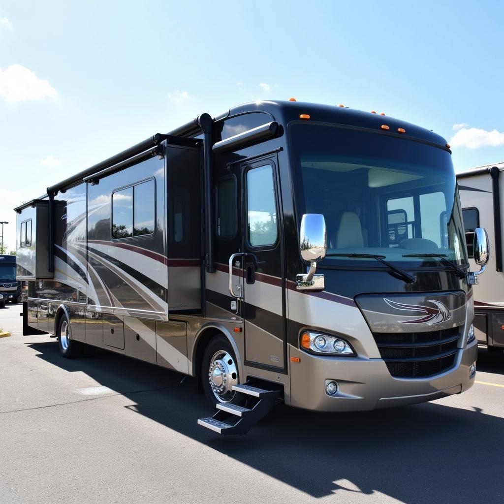 Sleek exterior of a 2008 Travel Supreme Select Limited