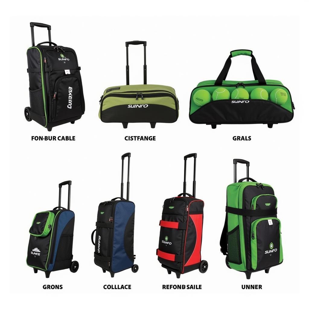 Different Types of 3 Ball Roller Bags