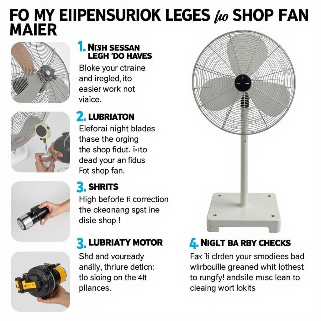 Maintaining Your 4 ft Shop Fan