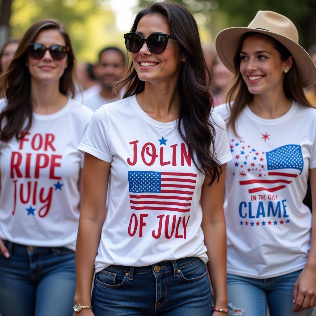 Patriotic 4th of July T-shirts