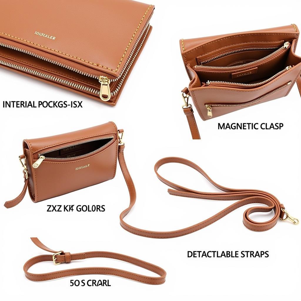 Essential Features of a 5x7 Purse: Material, Organization, Closure, and Strap