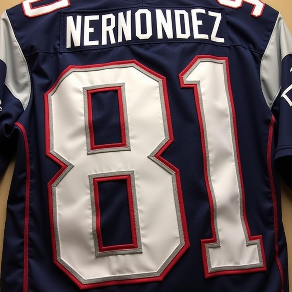 Aaron Hernandez New England Patriots Jersey