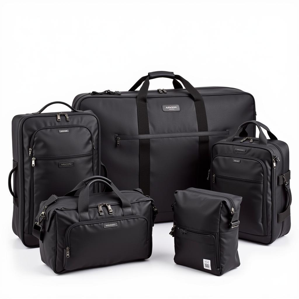 Durable and spacious Aaron International travel bags