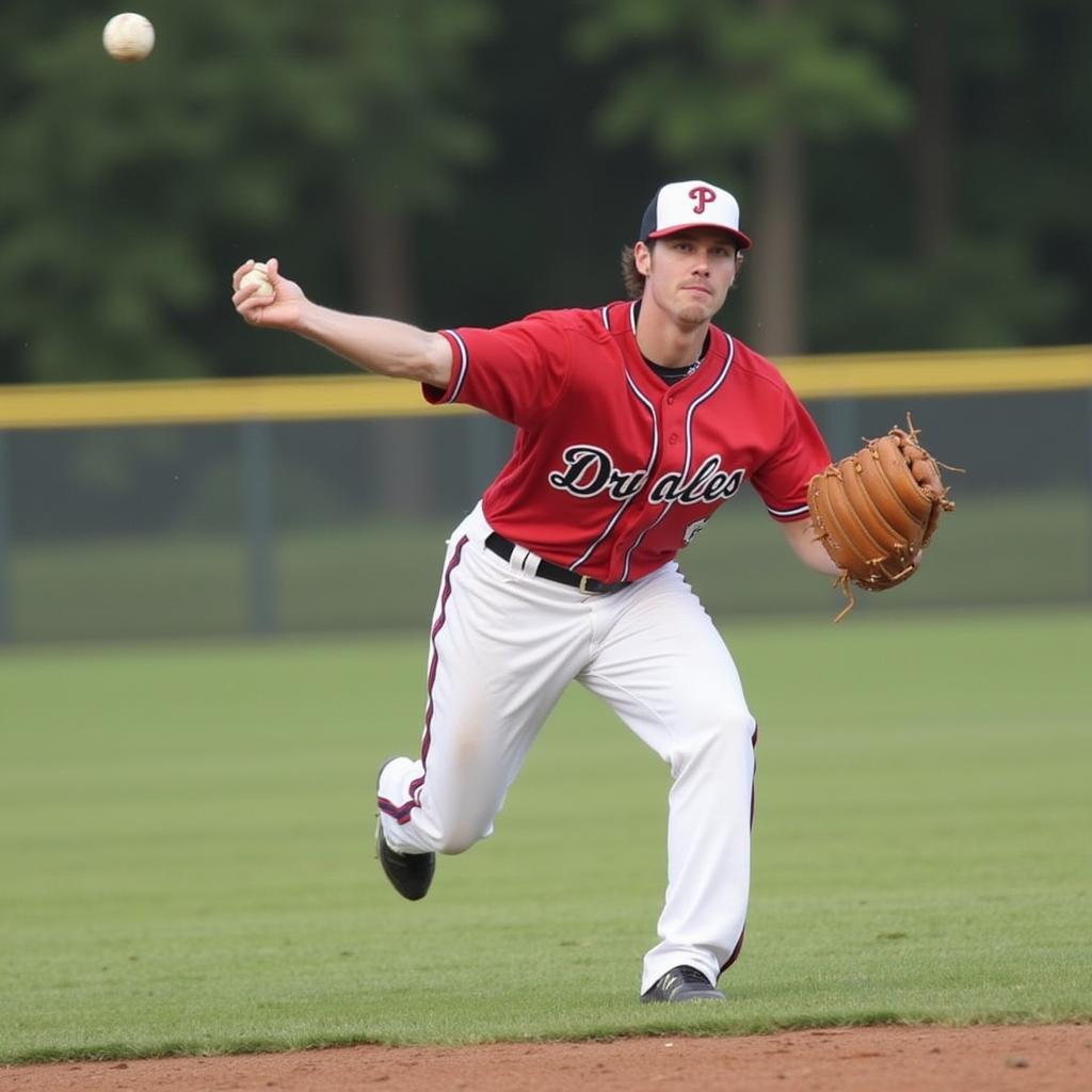 Adley Rutschman Throwing to Second Base