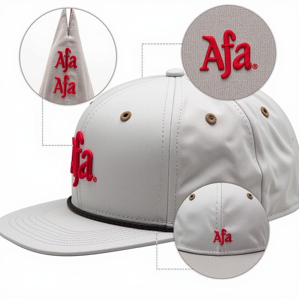 Close-up of an Afa hat