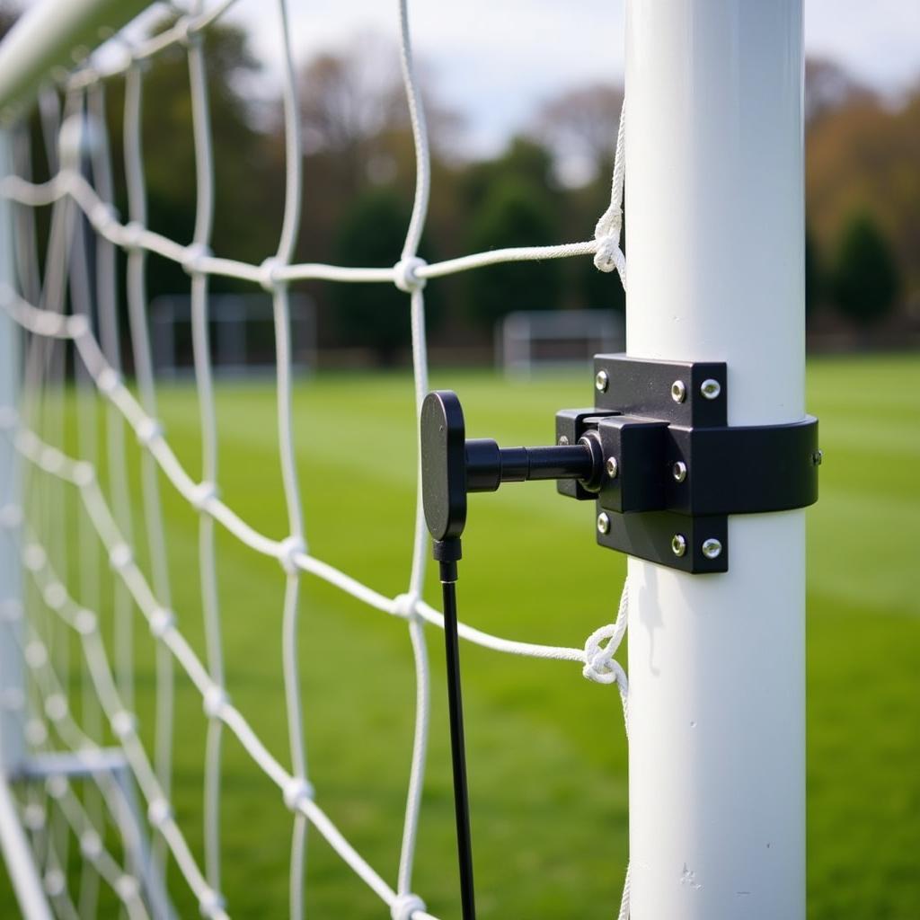 Air Line Holder in a Semi-Pro Football Setup