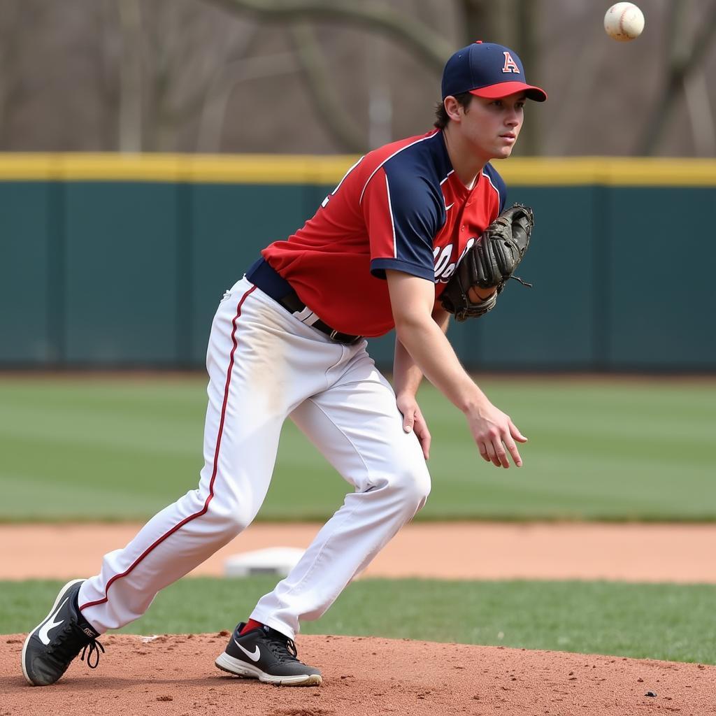 All American Baseball Academy Game Action