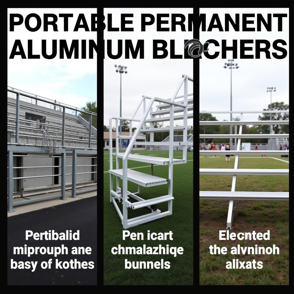 Different Types of Aluminum Bleachers