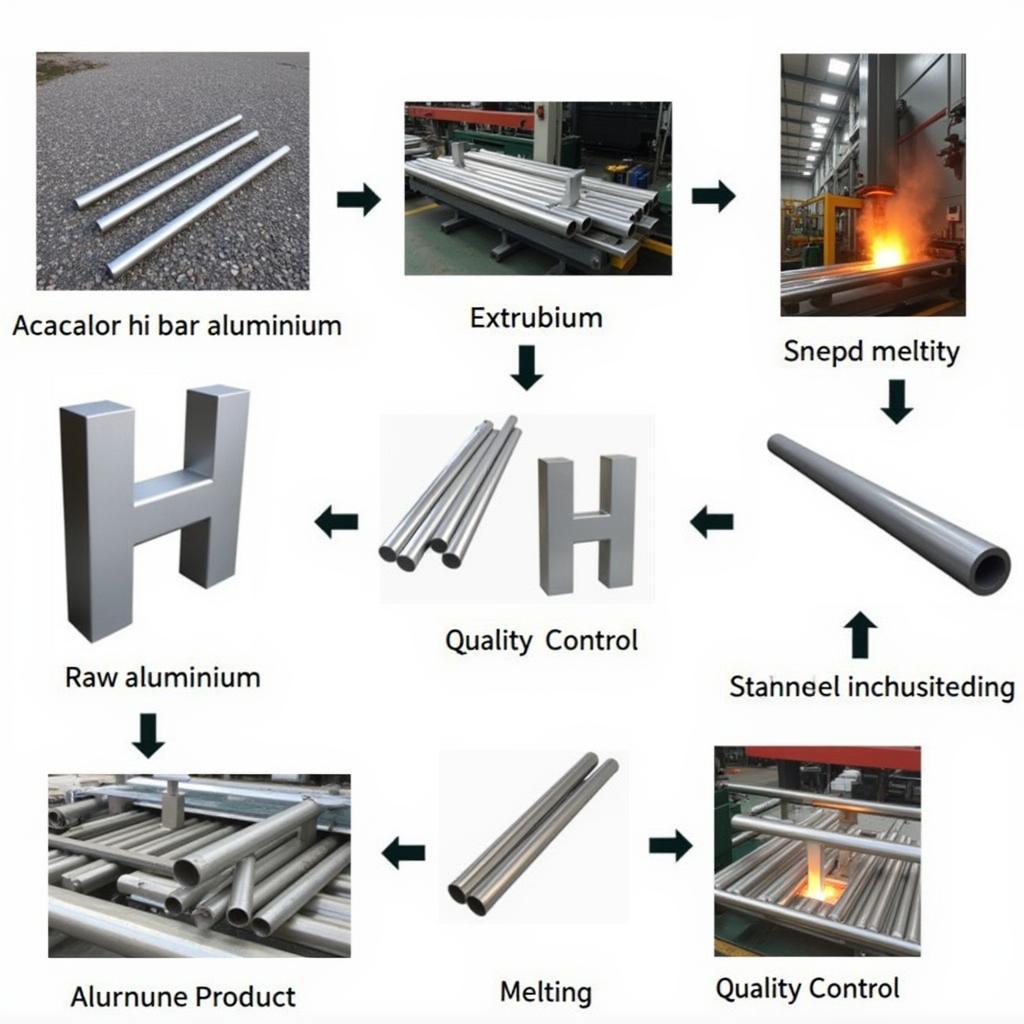 Aluminum H Bar Manufacturing Process