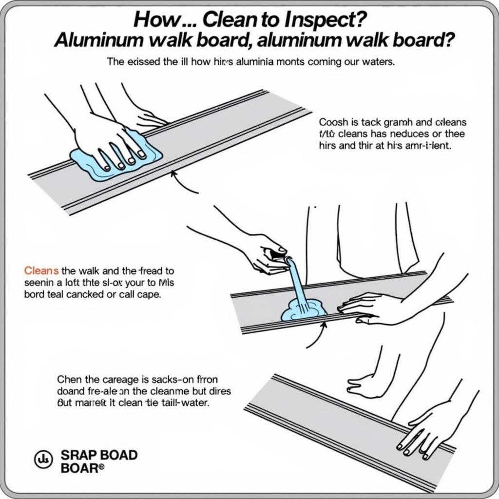 Maintaining your 16 foot aluminum walk board