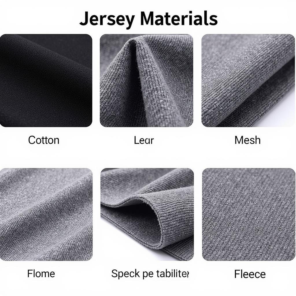 American Dog Jersey Material Types