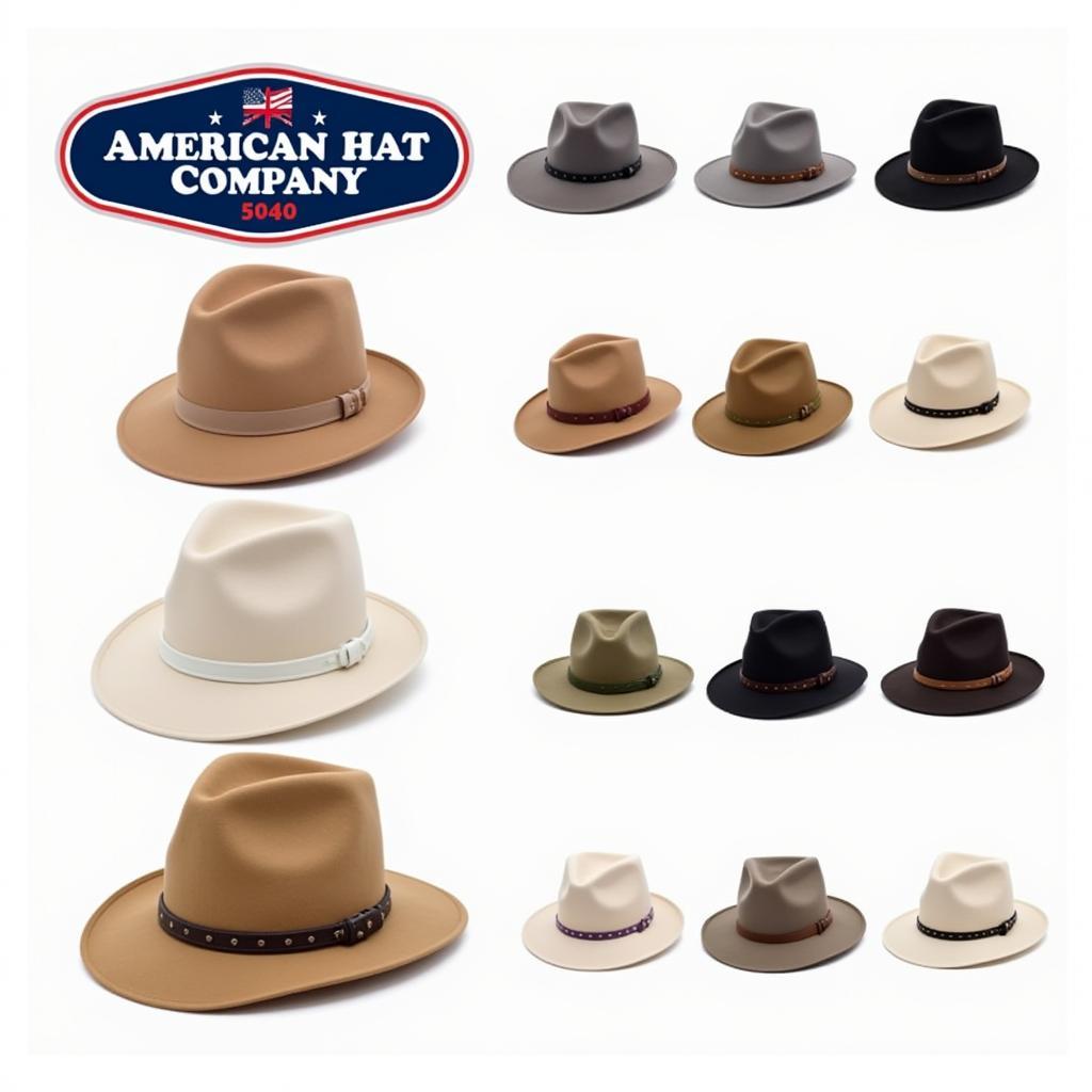 American Hat Company 5040 Styles