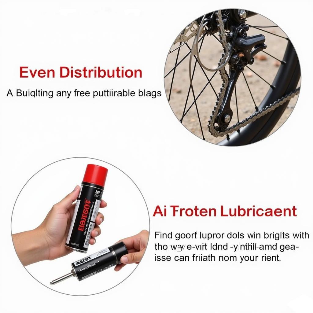 Applying Pocket Bike Chain Lubricant