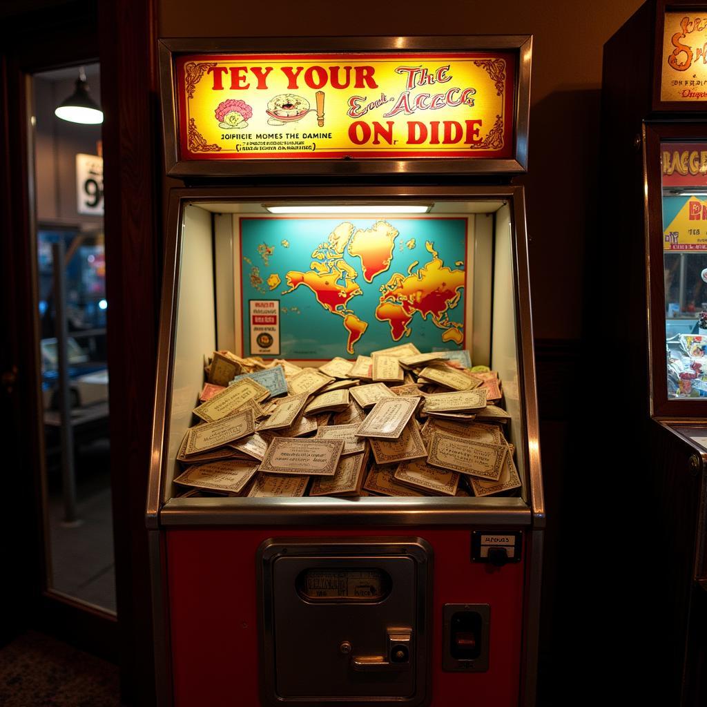 Classic Arcade Ticket Machine