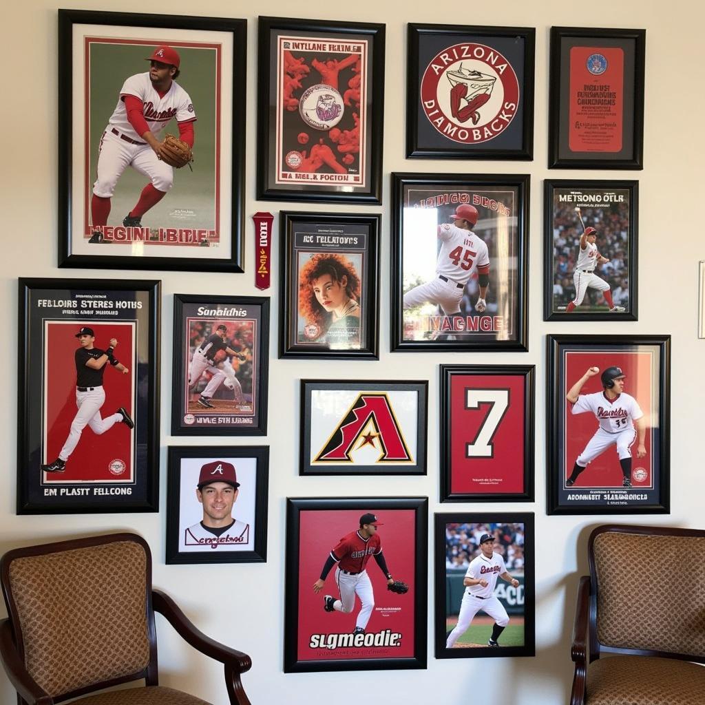 Arizona Diamondbacks Poster Gallery Wall