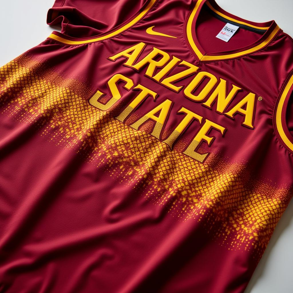 Modern Design Elements in Arizona State Basketball Uniforms