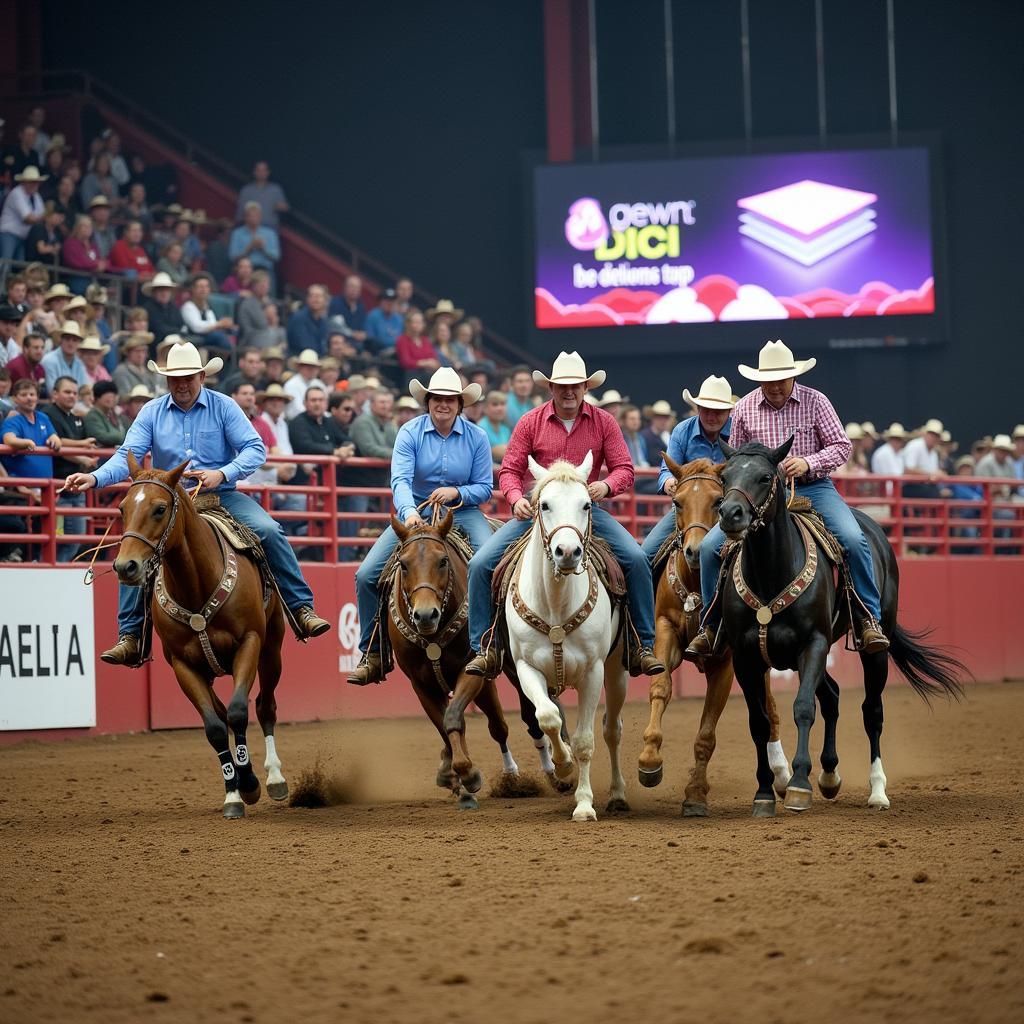 Arkansas Cowboys Association Rodeo in Action