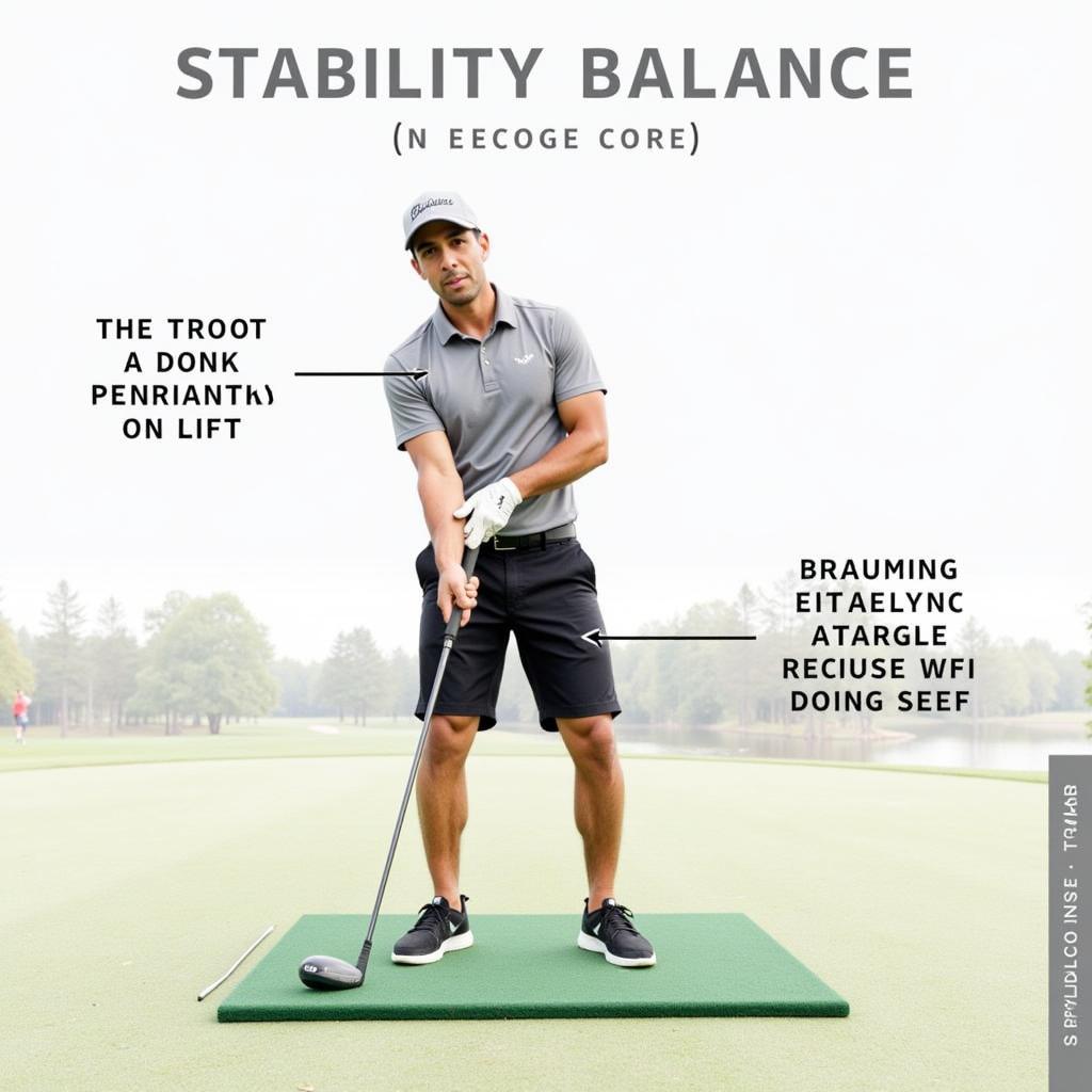 ASG Golf Drills for Stability:  Specific drills can help golfers develop the core strength and lower body stability necessary for a consistent ASG Golf swing.