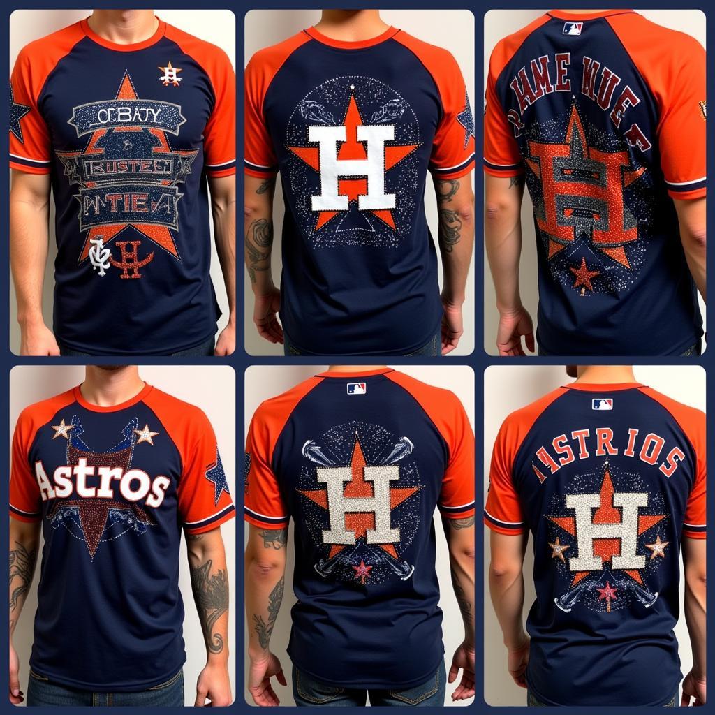 Astros Bling Shirt Styles