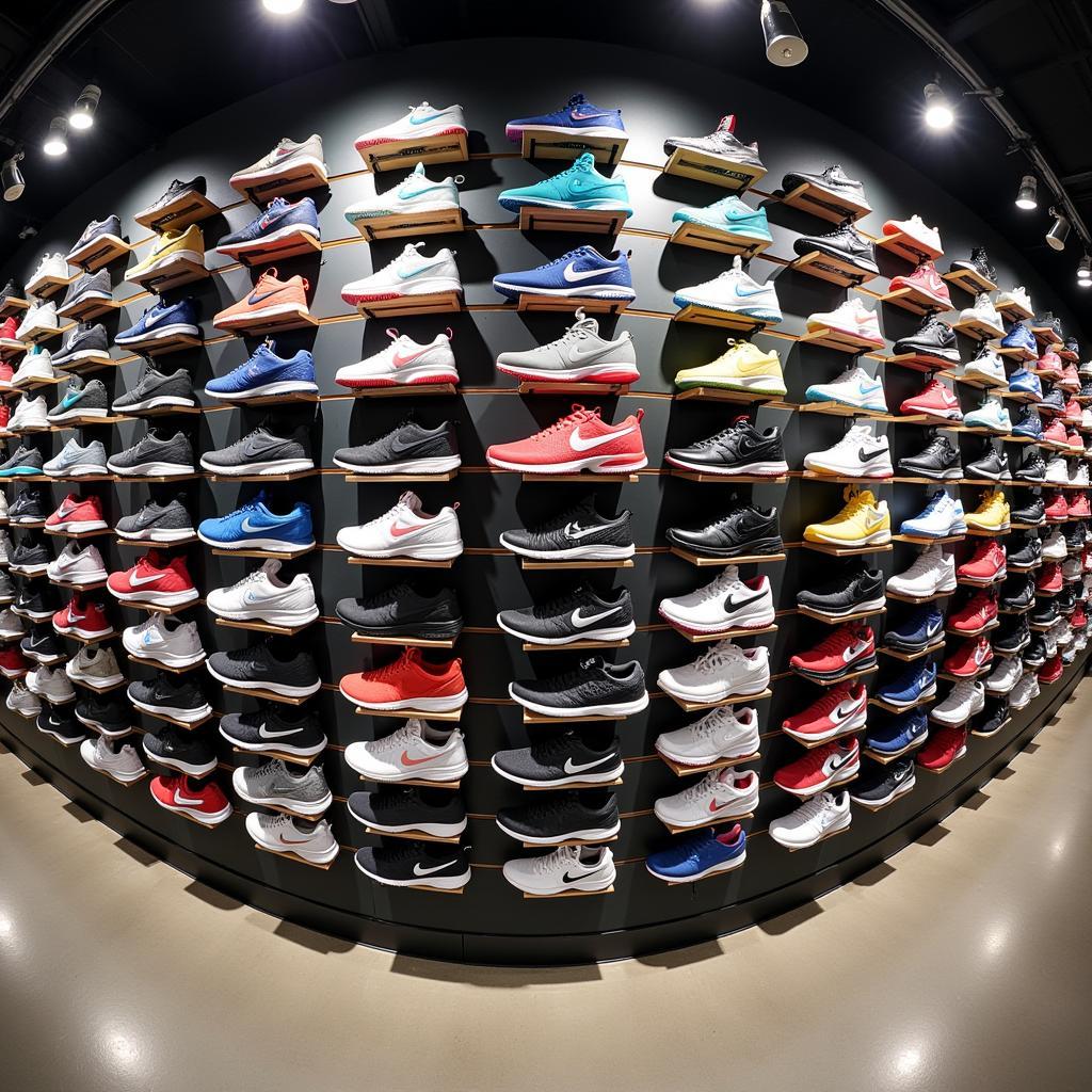 Athletic Footwear Wall