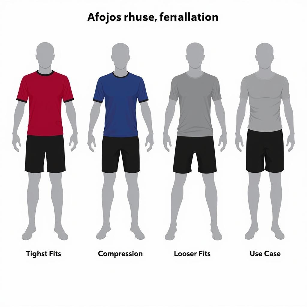 Comparison of Athletic Jersey Fits