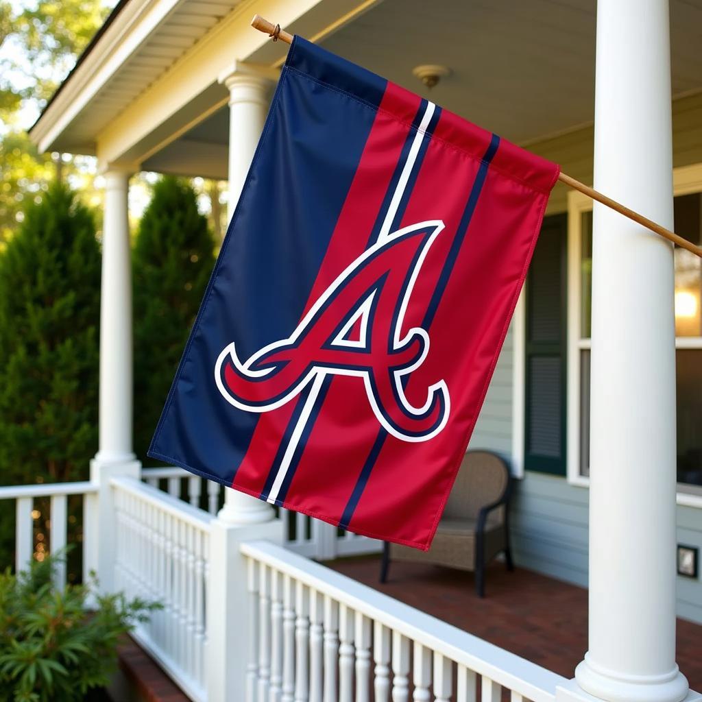 Atlanta Braves Flag Display