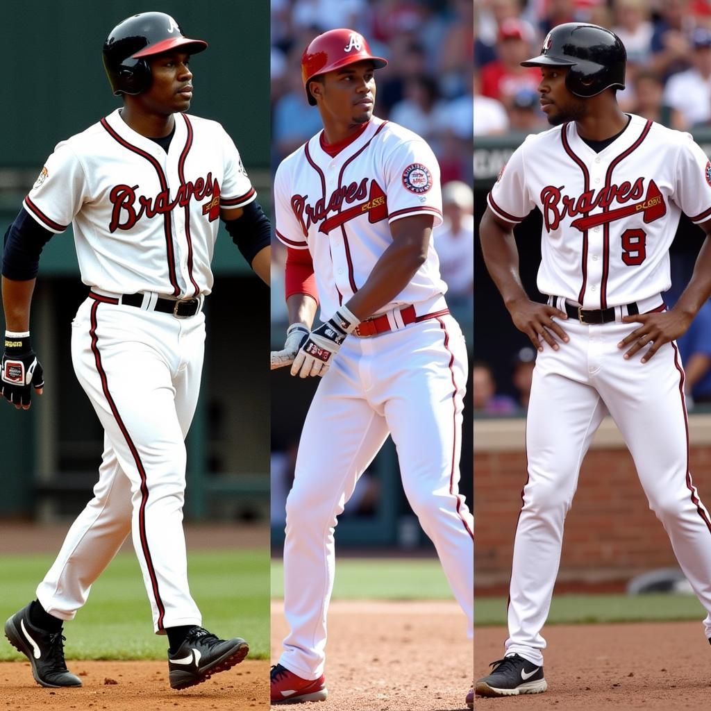 Atlanta Braves Legends: Aaron, Mathews, Jones