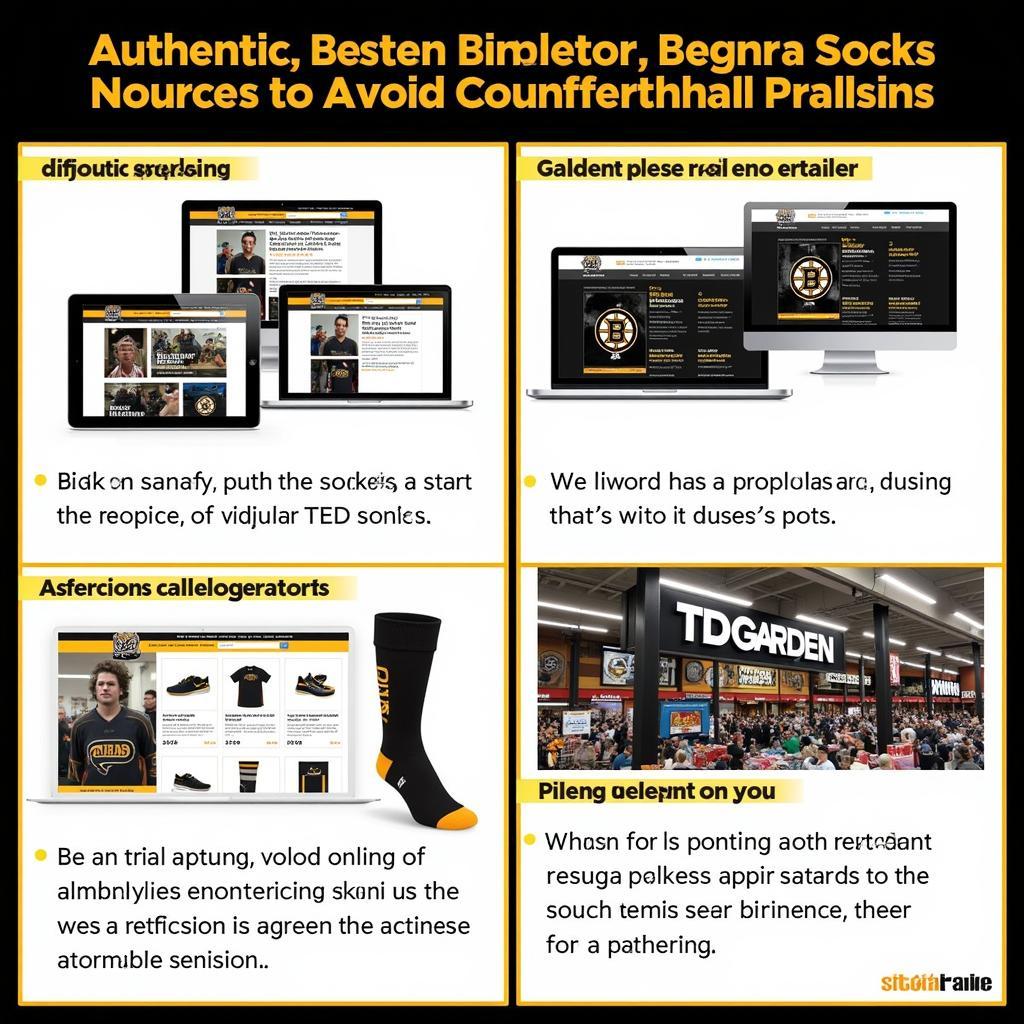 Authentic Boston Bruins Socks Retailers