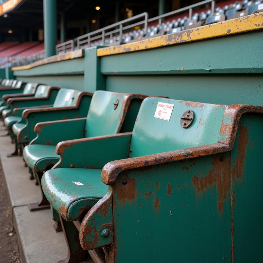 Authentic Cleveland Stadium Seats: Preserving History Through Patina