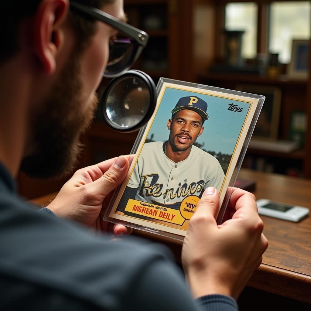 Authenticating a 1970 Topps Thurman Munson Rookie Card