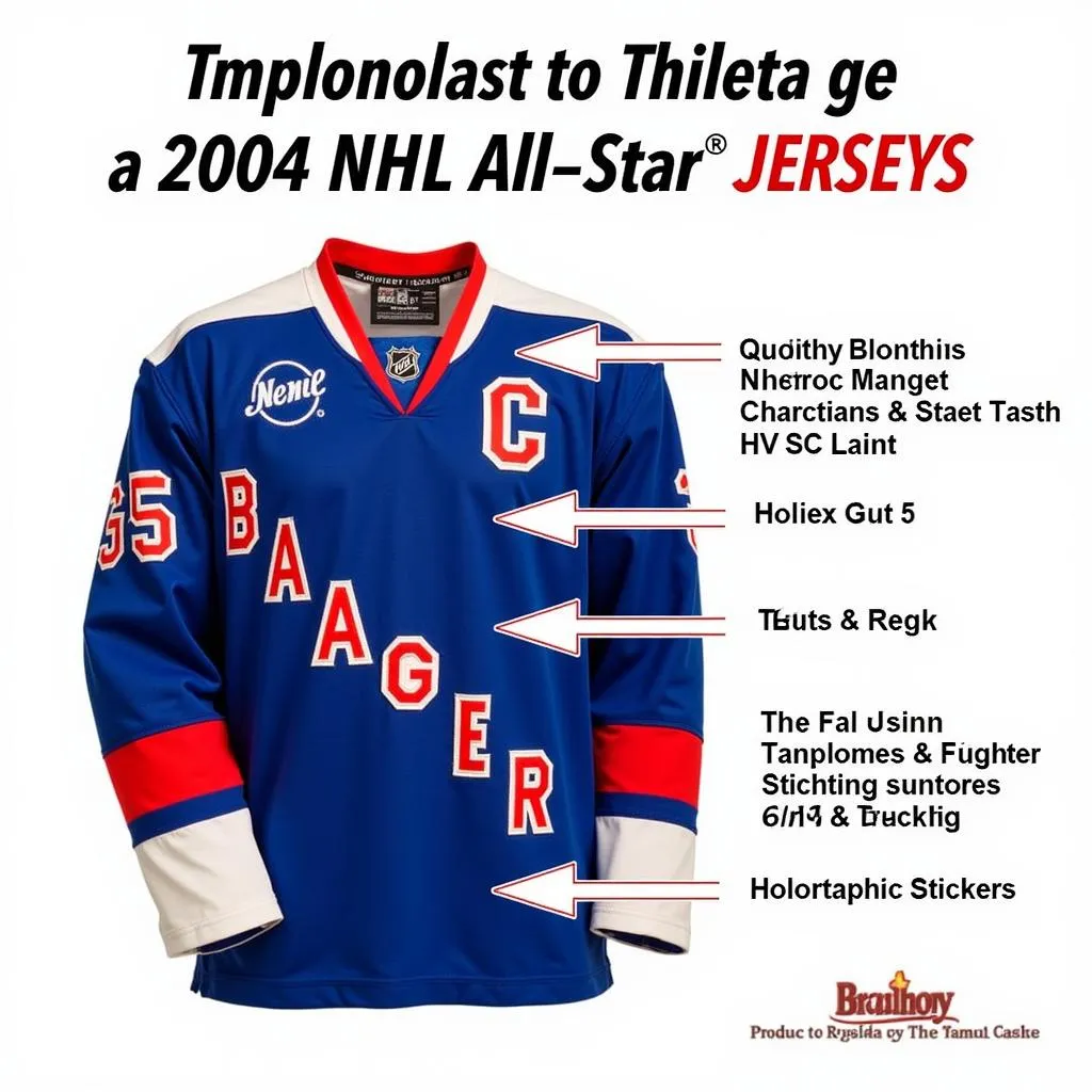 How to authenticate a 2004 NHL All-Star jersey