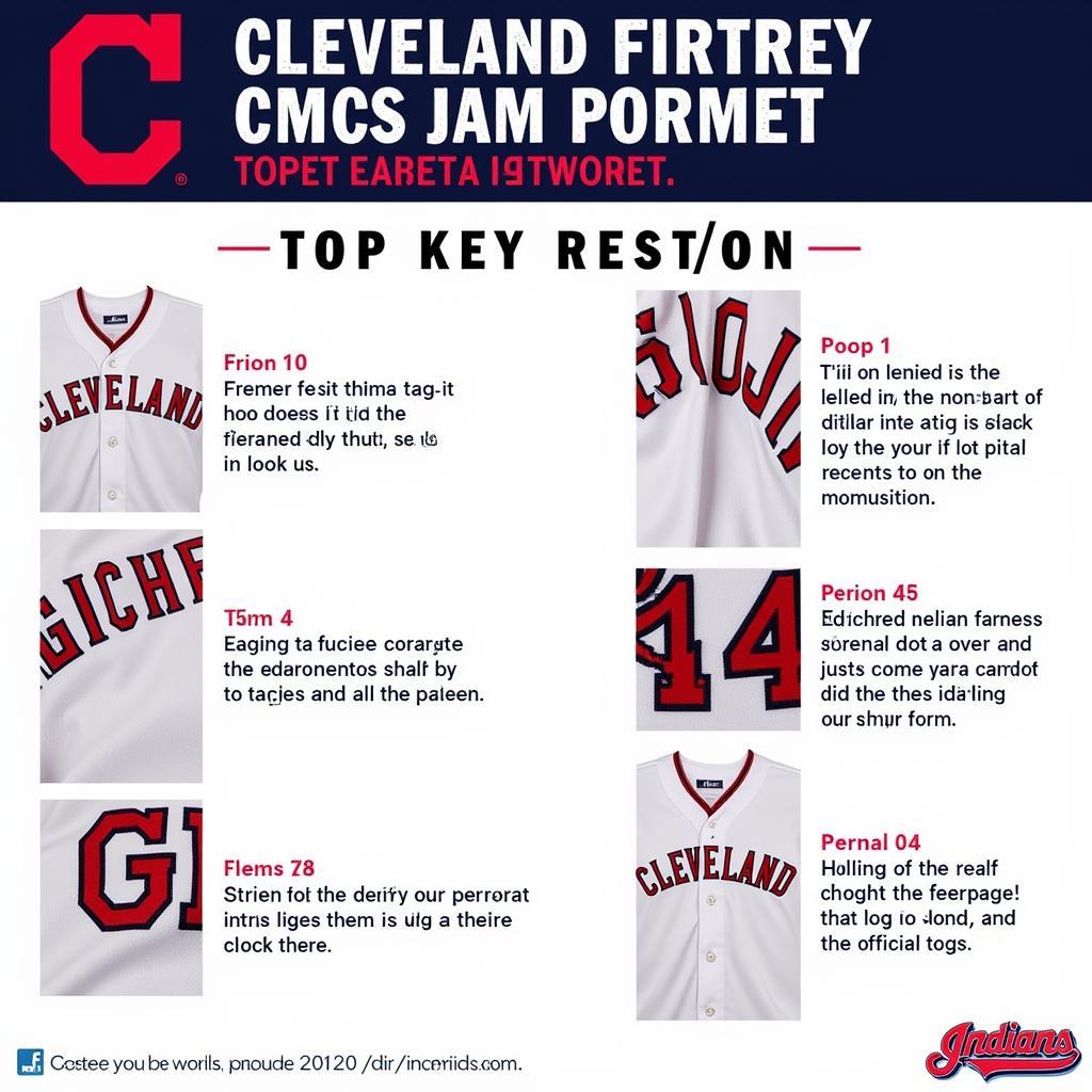 How to Spot a Fake Cleveland Indians Jersey