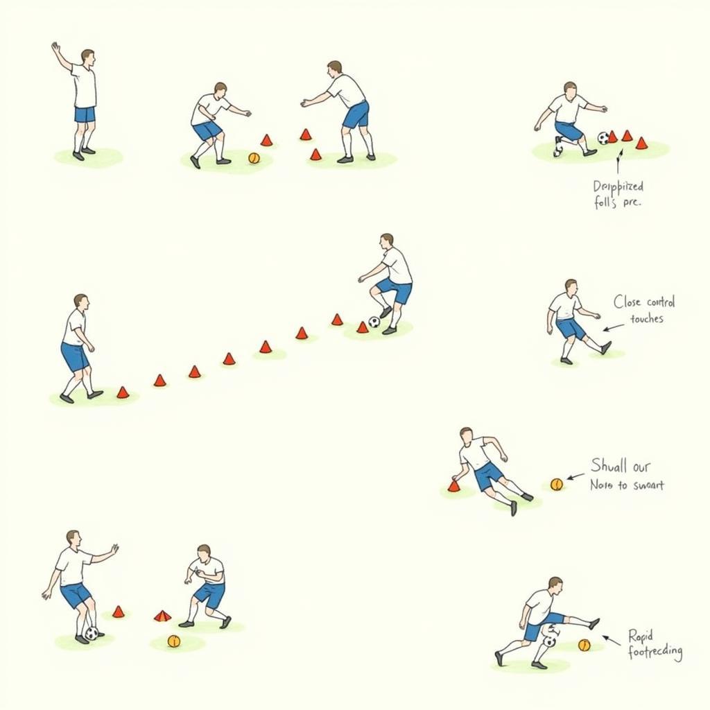 Ball Control and Dribbling Exercises