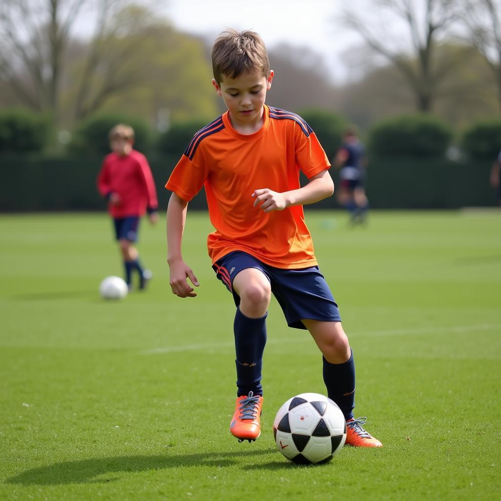 Mastering Ball Control Drills for Football Rookies