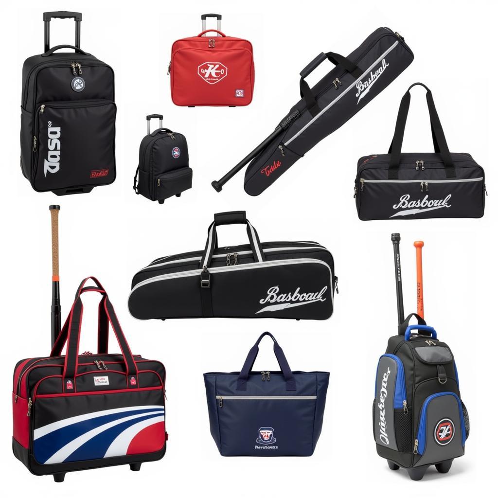 Different Baseball Bat Bag Styles