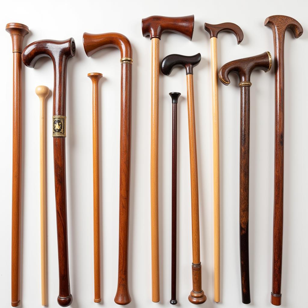 Different Styles of Baseball Bat Canes