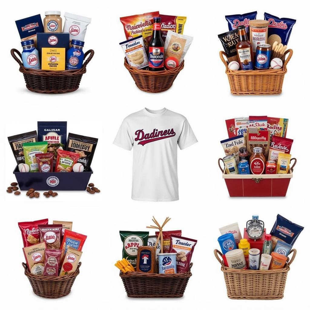 Baseball gift basket ideas for all ages.