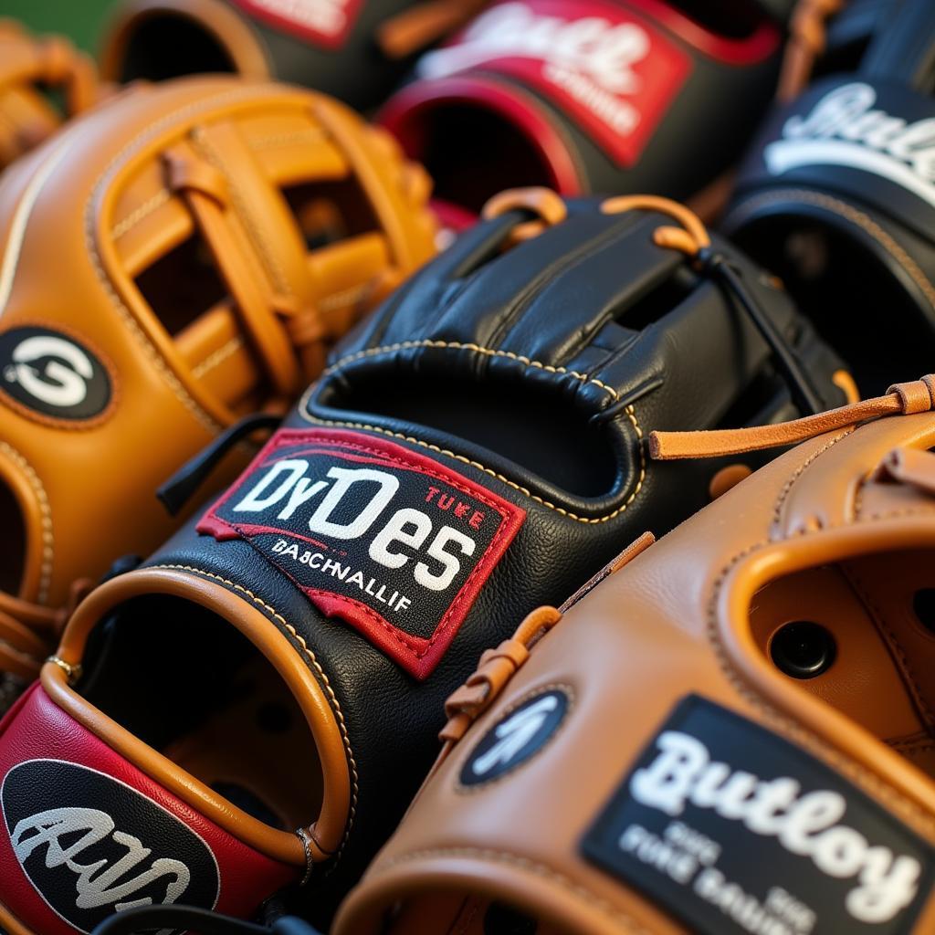 Baseball Glove Design and Color Variations