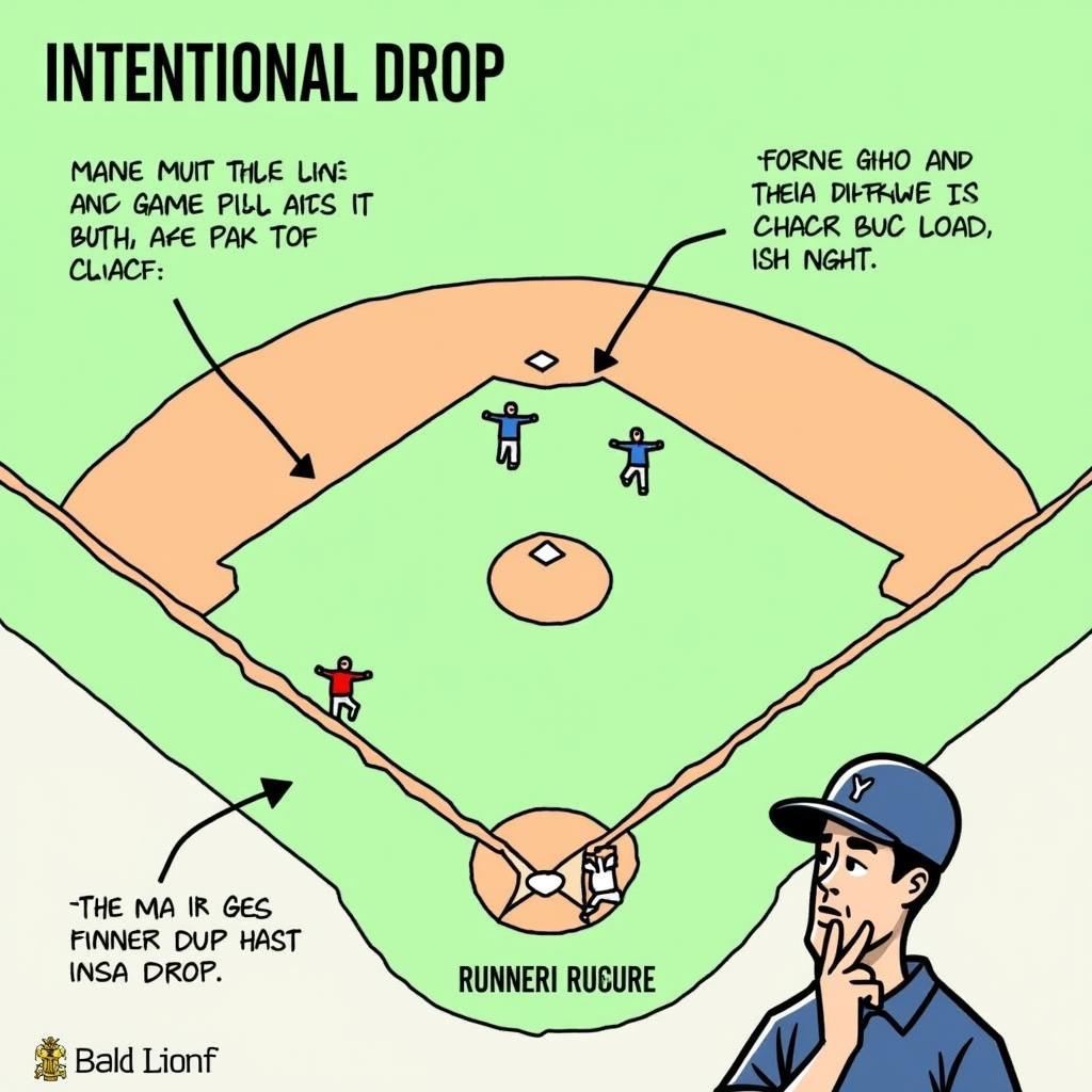 Strategic Implications of the Intentional Drop in Baseball