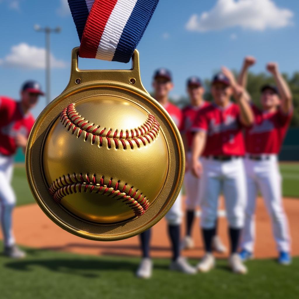 Baseball Medal Ceremony