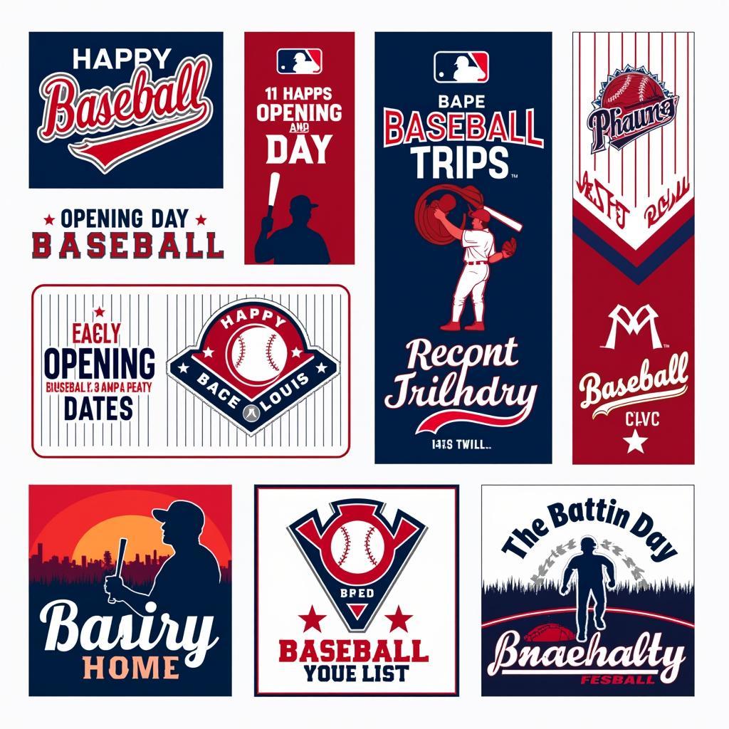 Banner Ideas for Opening Day