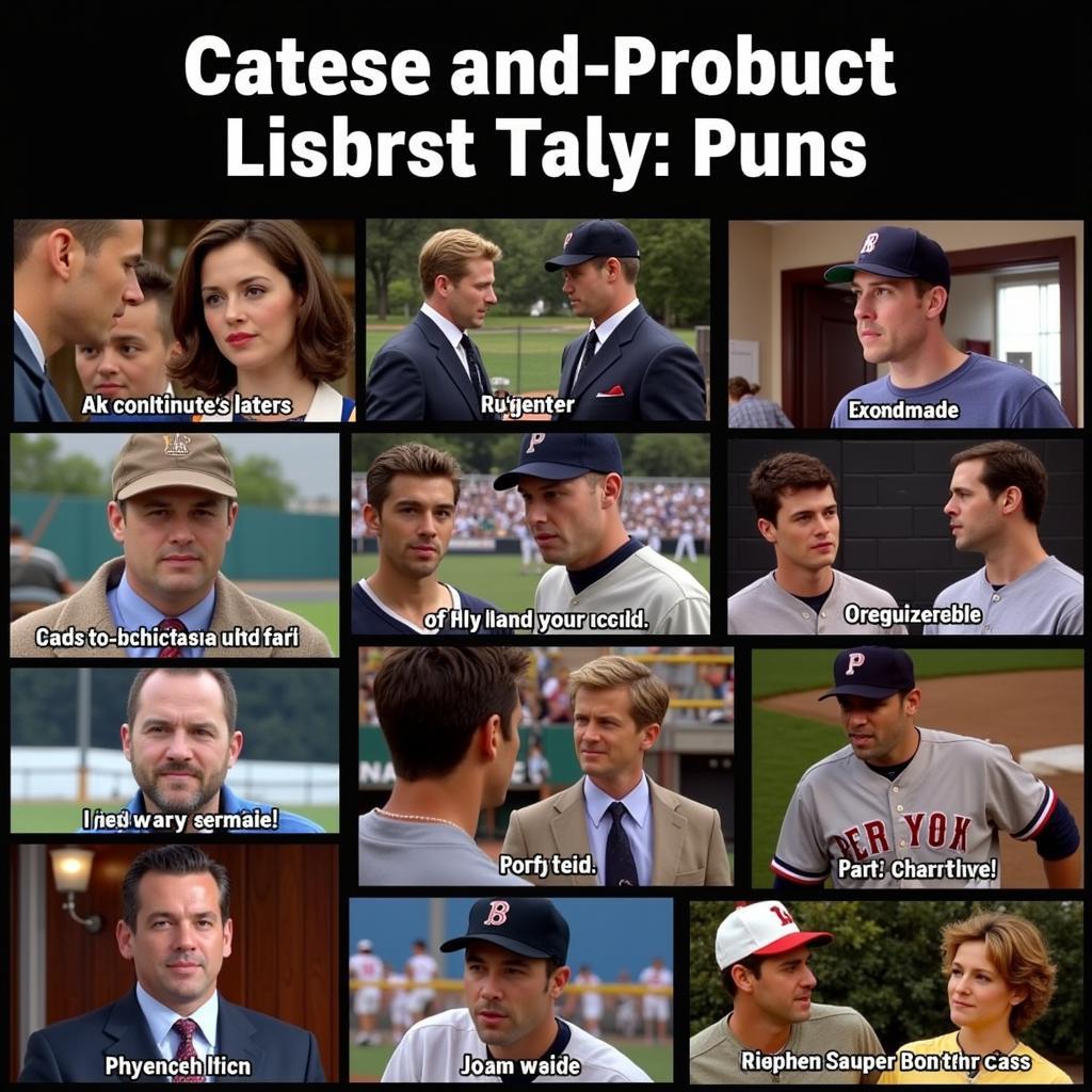 Examples of Baseball Puns in Movies and TV Shows