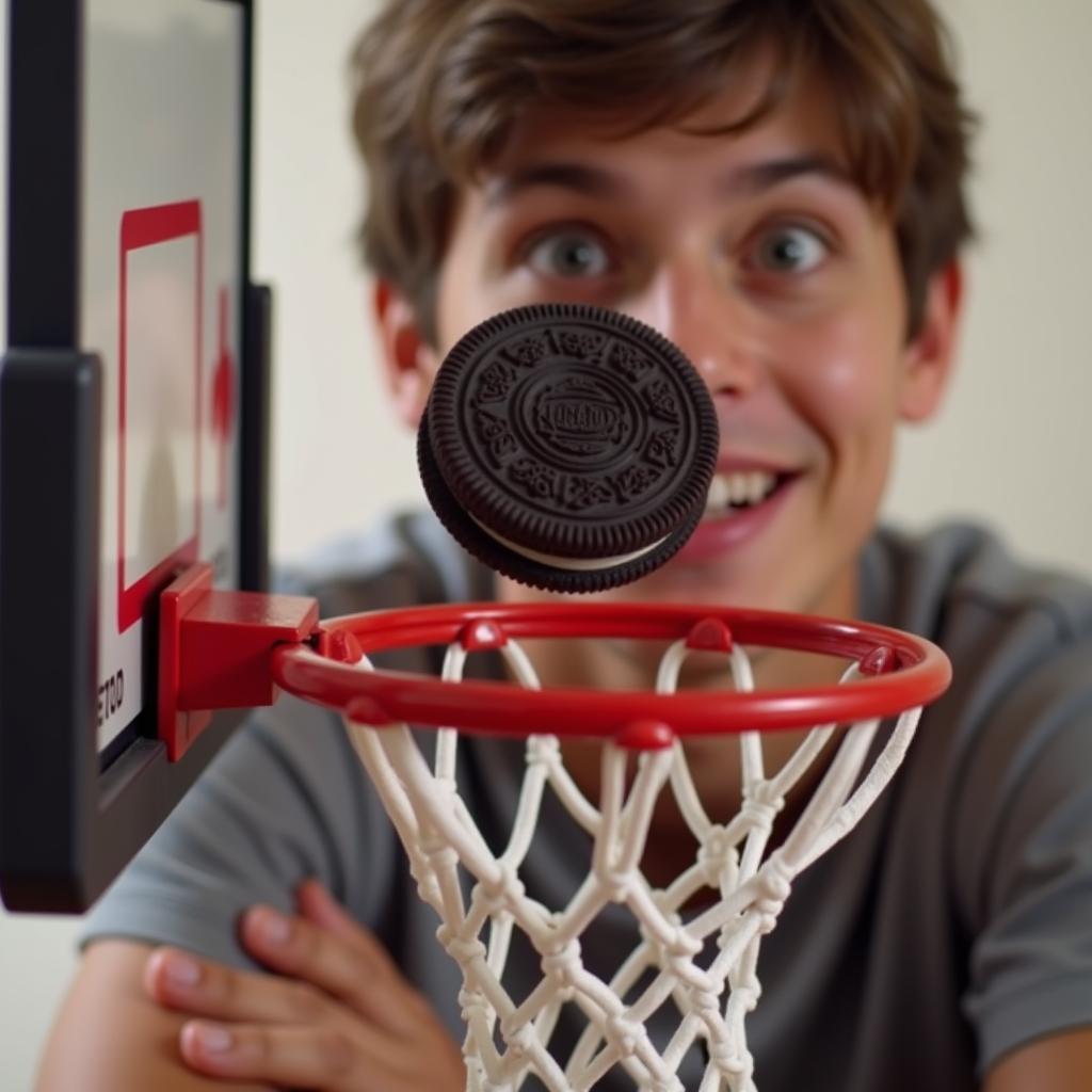 Basketball Oreos Dunk Challenge