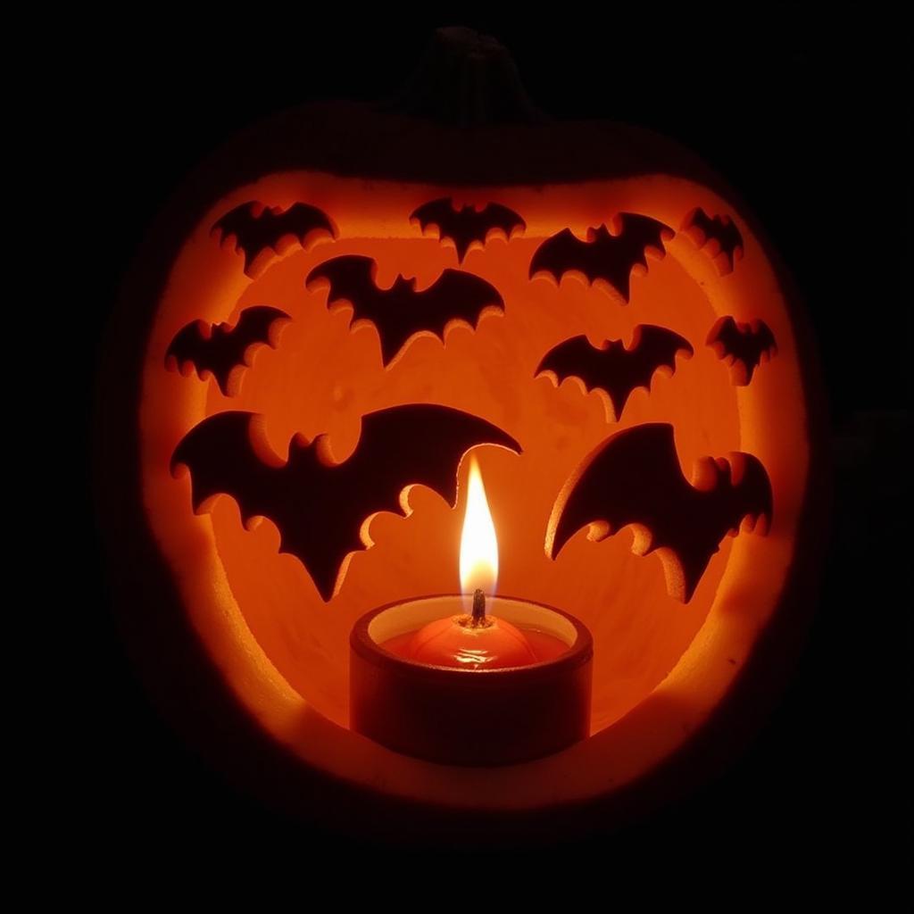 Bat pumpkin carving ideas